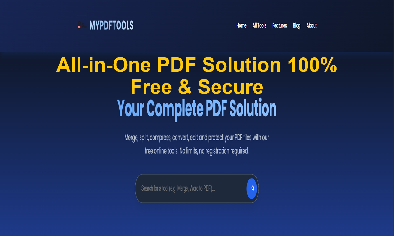 MYPDFTOOLS - Screenshot 4 showing product features and functionality