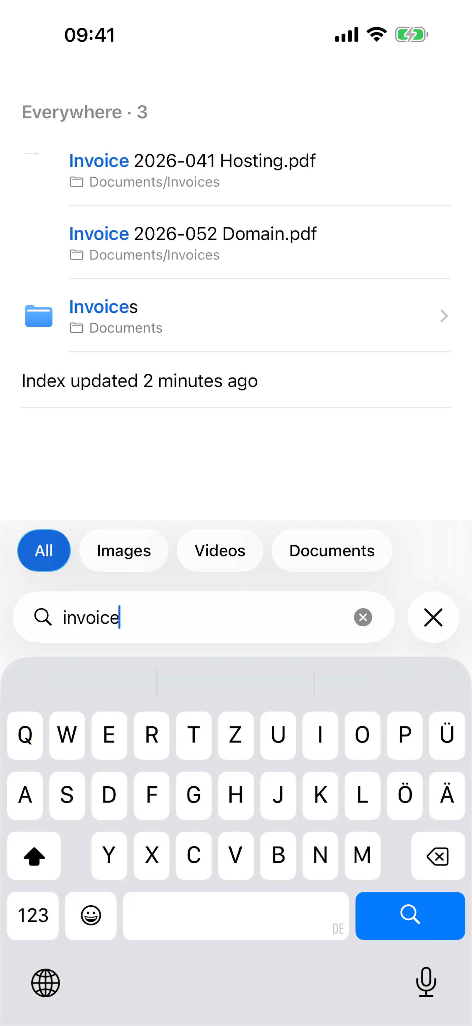 WebDAV Browser - iOS App screenshot 3