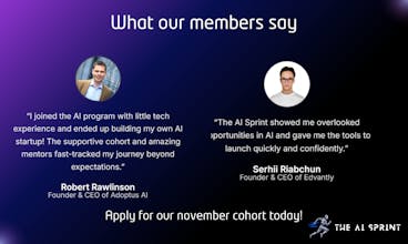 The AI Sprint gallery image