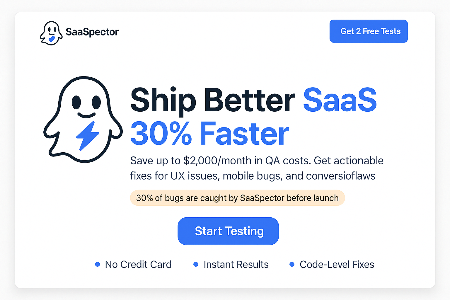 Saaspector - Daha iyi saaS% 30 daha hızlı gönder medya 1
