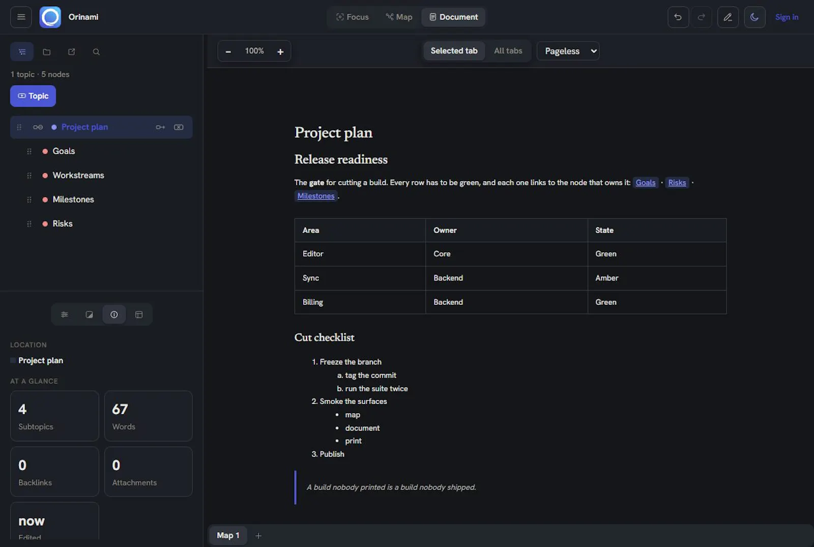 Orinami screenshot 4