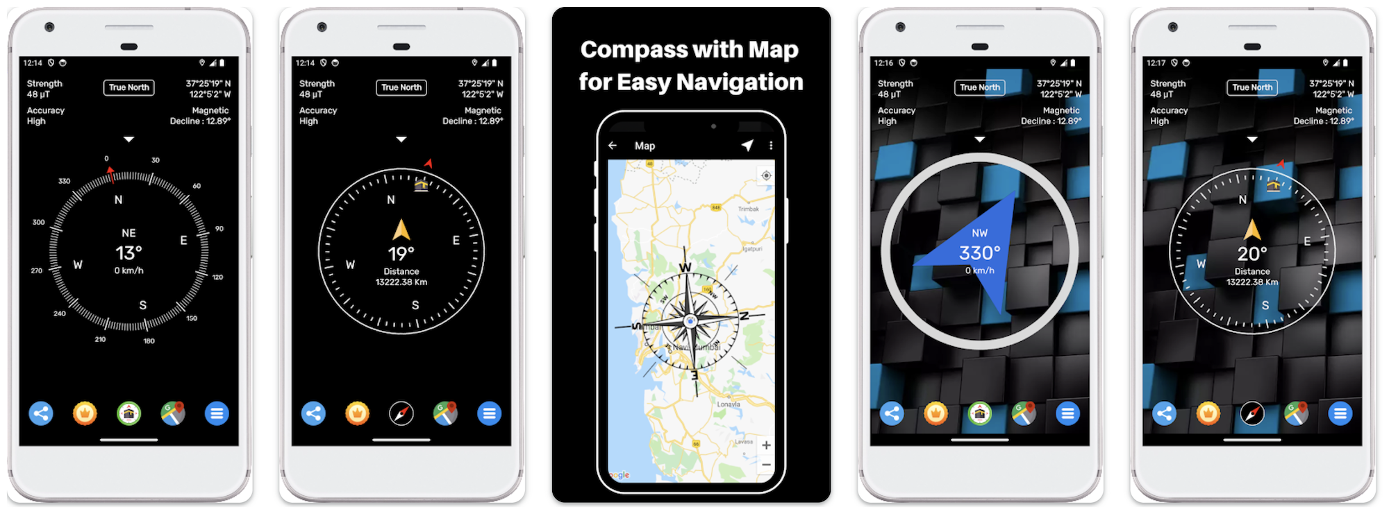 Média Compasse: Finder de direction 1