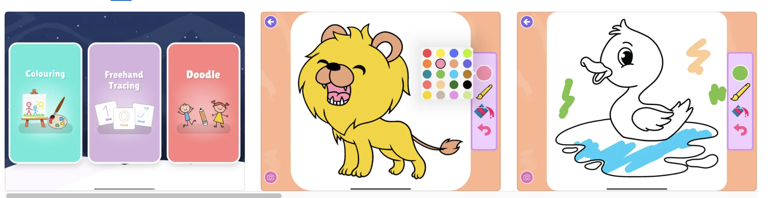 App per il disegno da colorare per bambini - Divertimento doodle games-toddlers 2-6 media 2