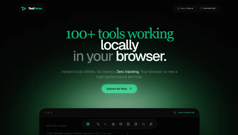 ToolsVerse screenshot 1