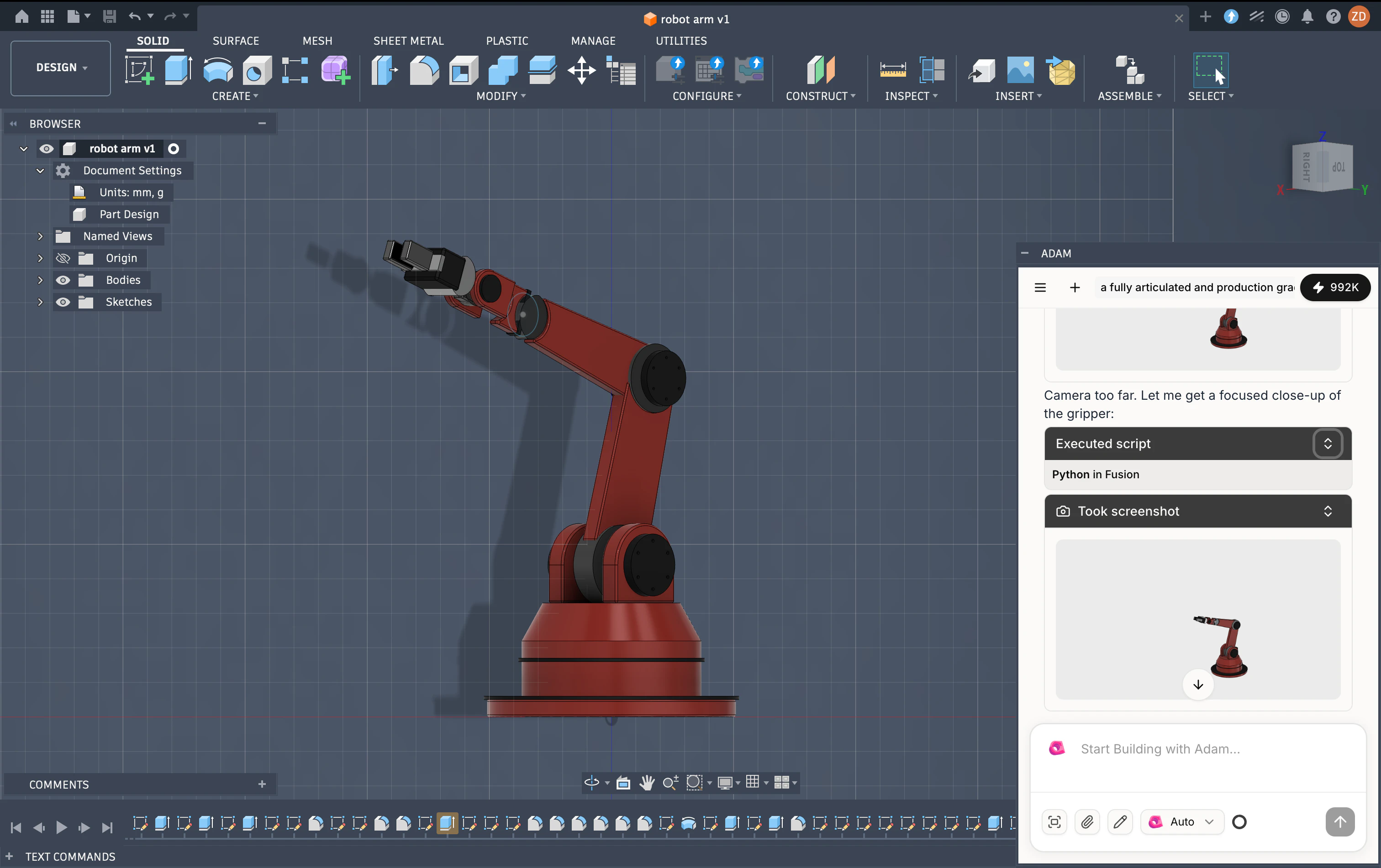 Adam CAD Copilot 截图 2