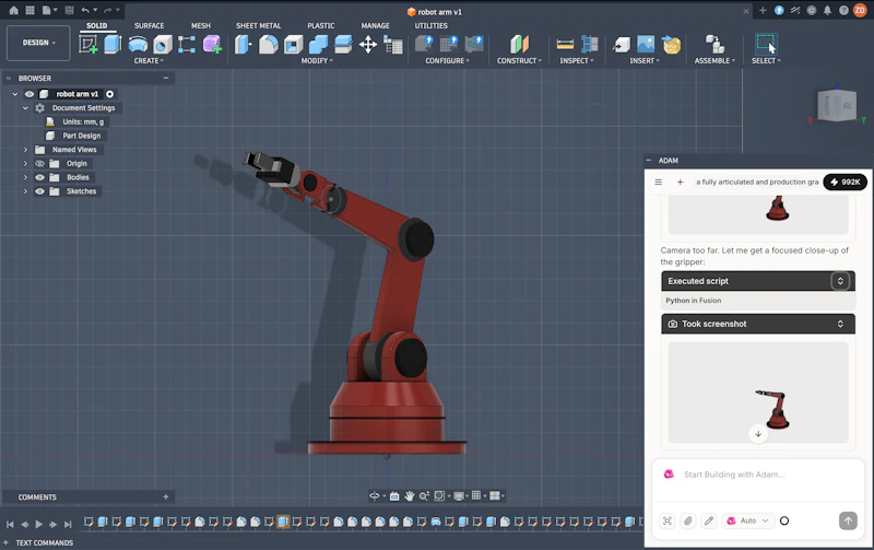 Adam CAD Copilot screenshot 3