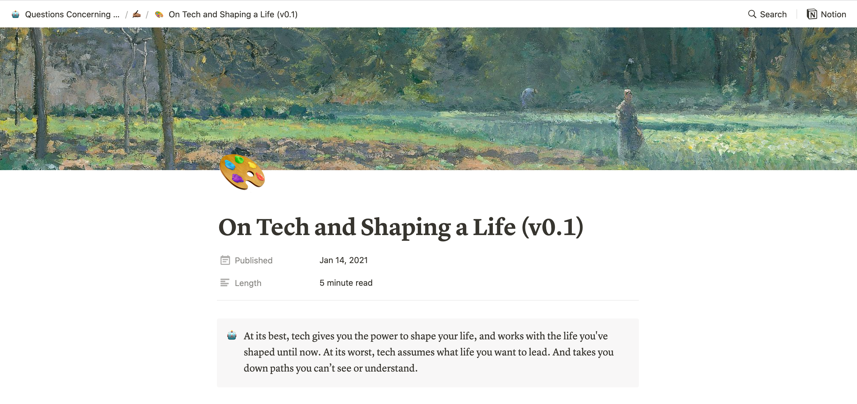 Questions Concerning Technology gallery image