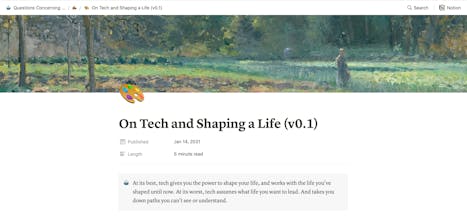 Questions Concerning Technology gallery image