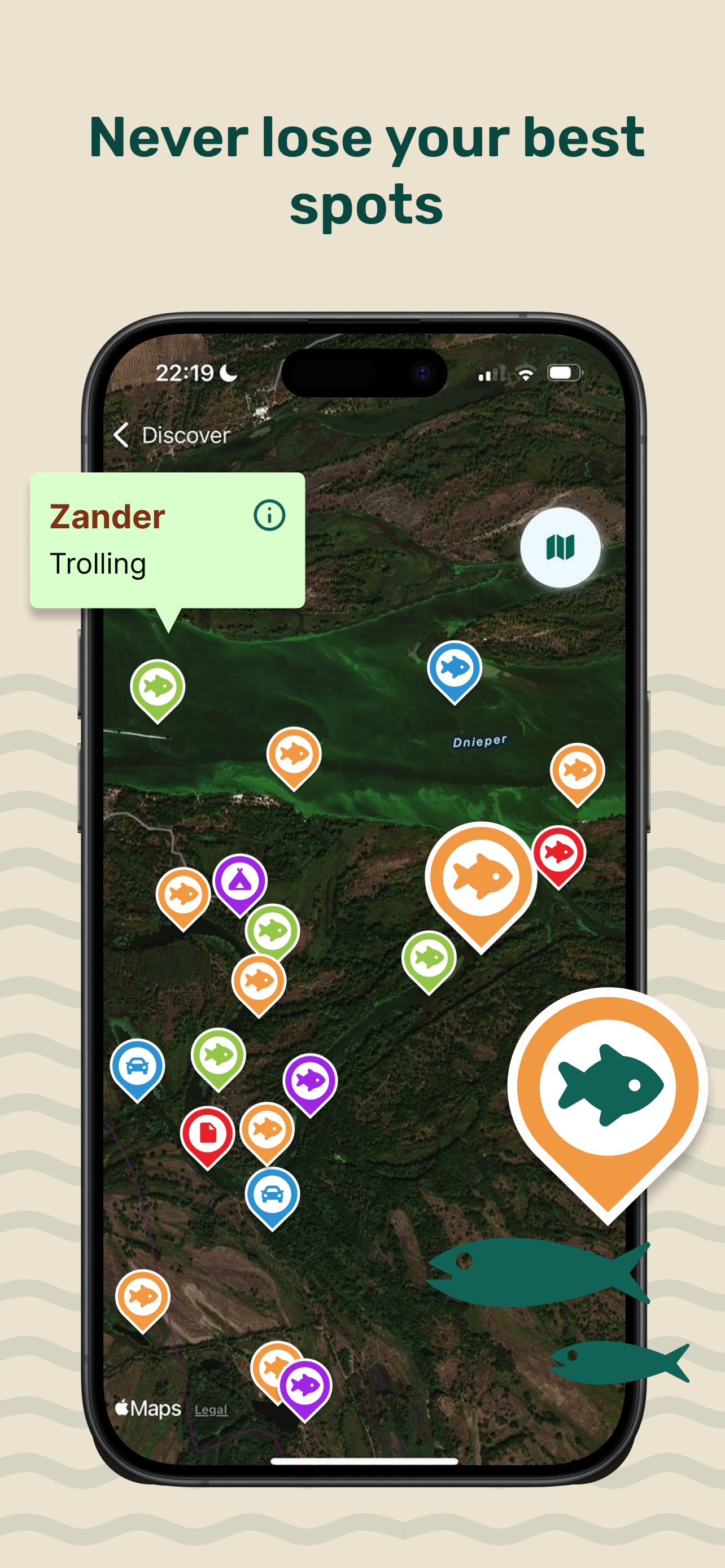 Fishing Log & Map: Fishix gallery image