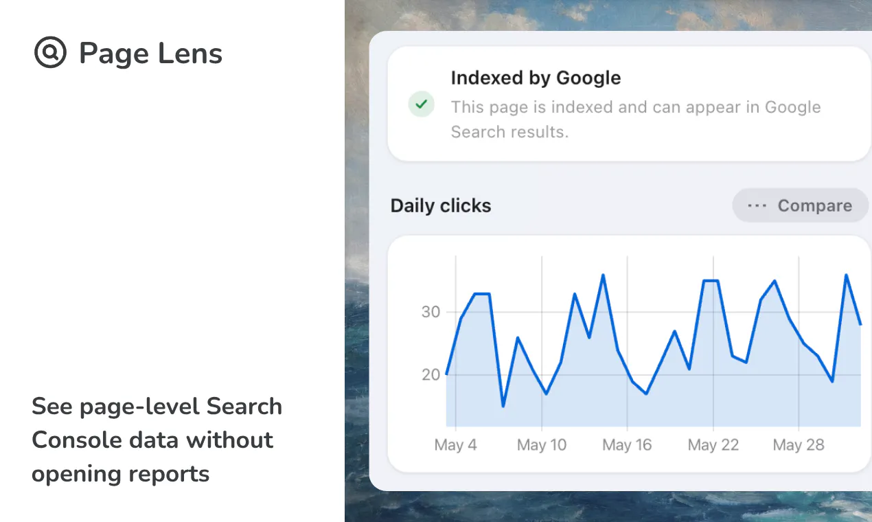 Page Lens for Google Search Console gallery image