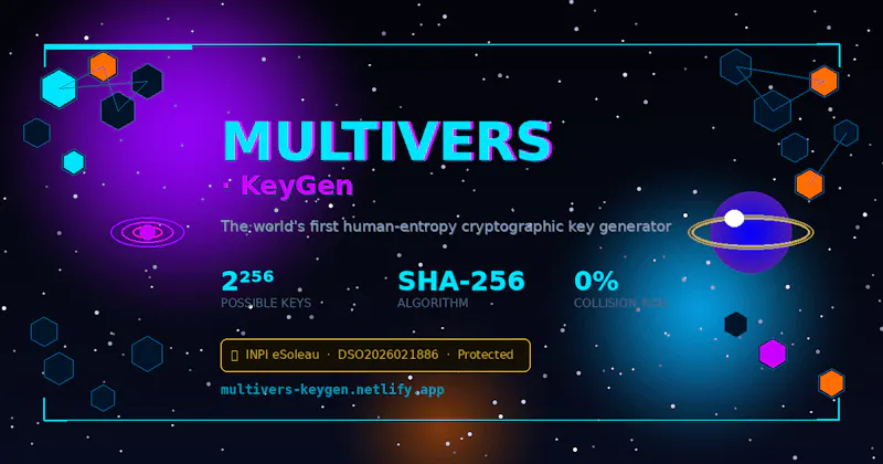 MULTIVERS · KeyGen — Unique Key Genesis screenshot 1
