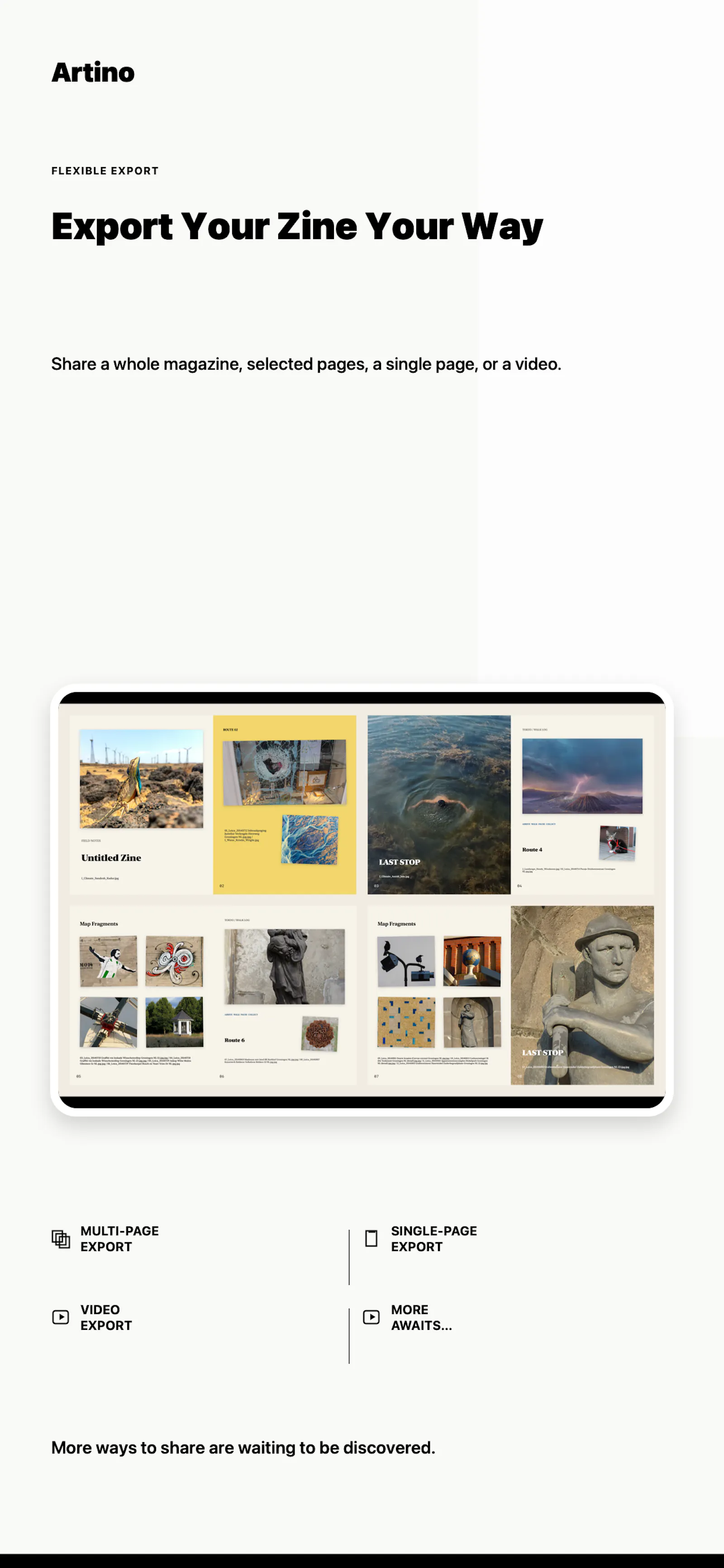 Artino: Photo Zine Maker screenshot 6
