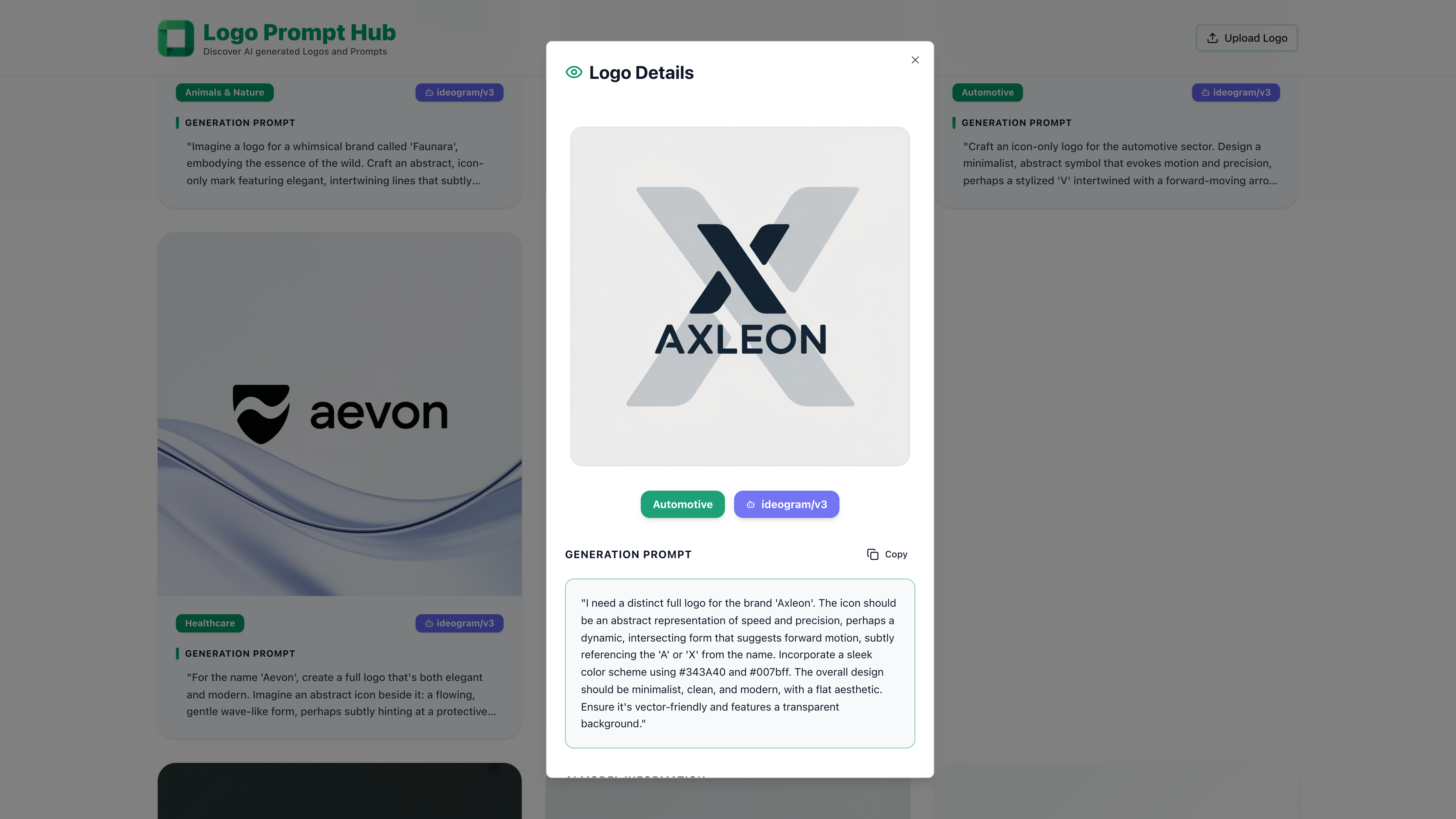 Logo Prompt Hub gallery image