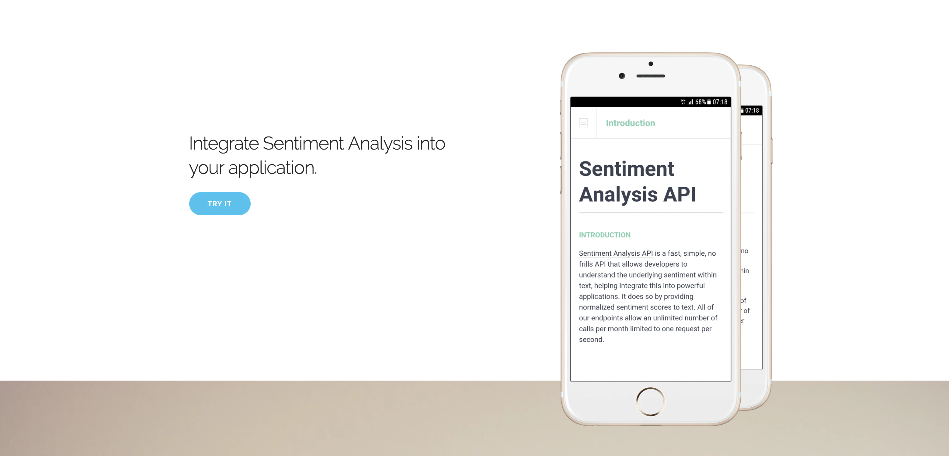 Sentiment Analysis API