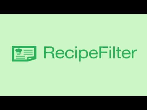 Recipe Filter for Chrome gallery image