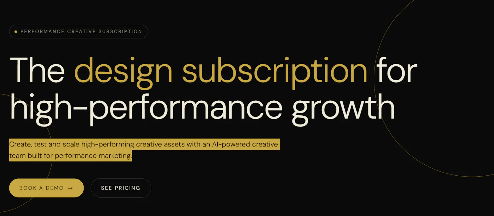 Design subscription for high-performance screenshot 1