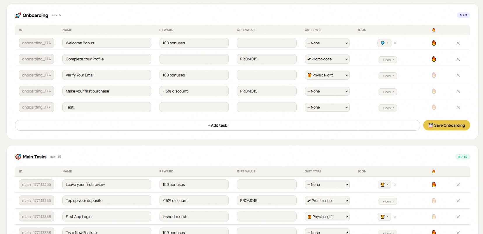 Flowcot — loyalty, gamification platform gallery image