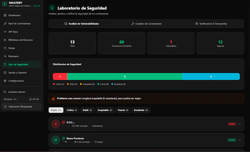 VAULTKEY screenshot 6