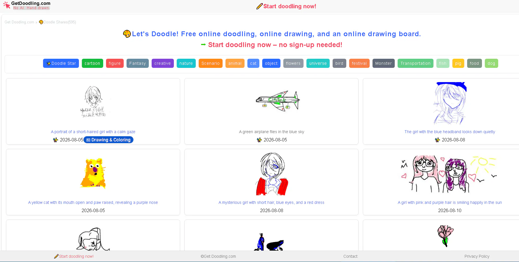 GetDoodling.com gallery image
