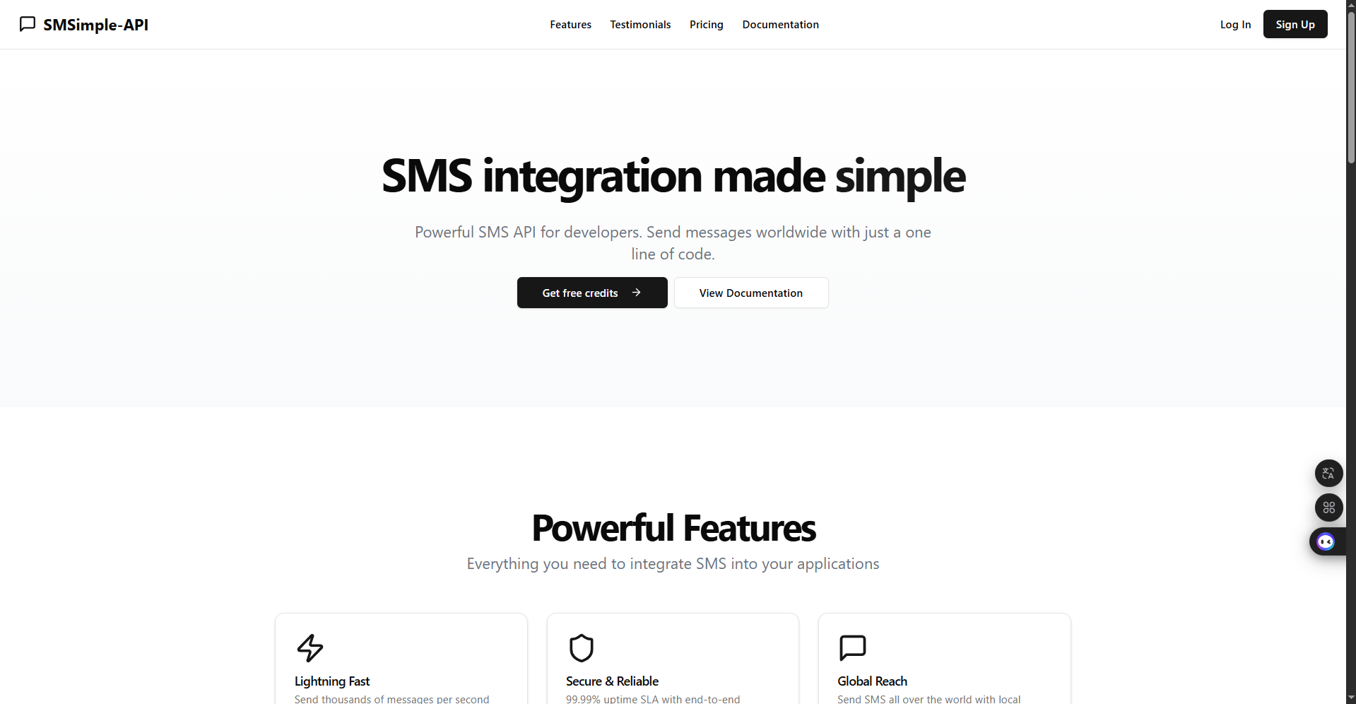 وسائط smsimple-api - جعل تكامل الرسائل القصيرة بسيطة 1