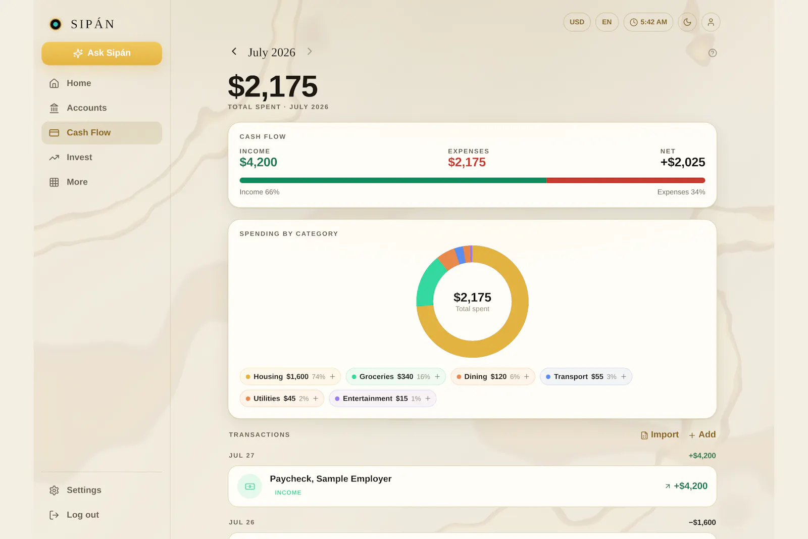 Sipán screenshot 3