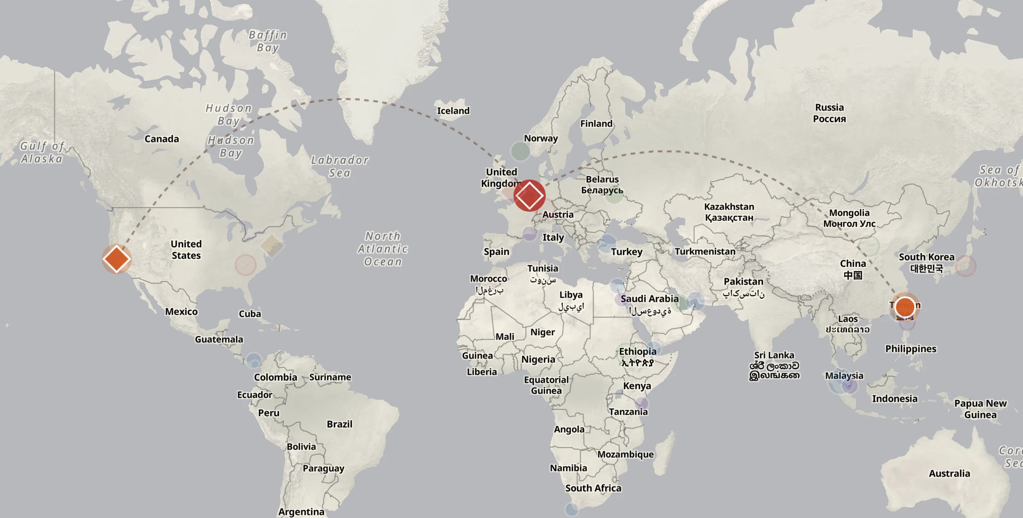 Global Chokepoints map screenshot 2