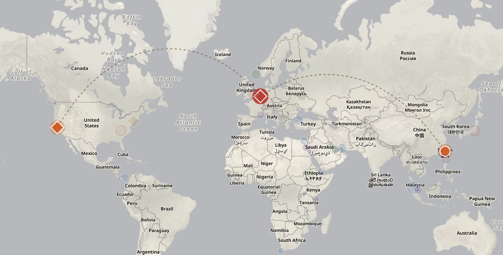 Global Chokepoints map screenshot 3