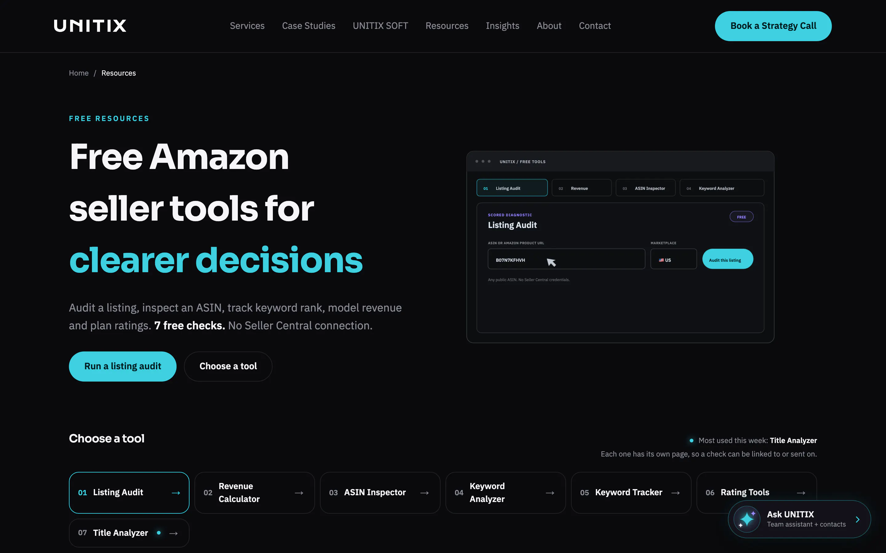 UNITIX Amazon Seller Tools gallery image