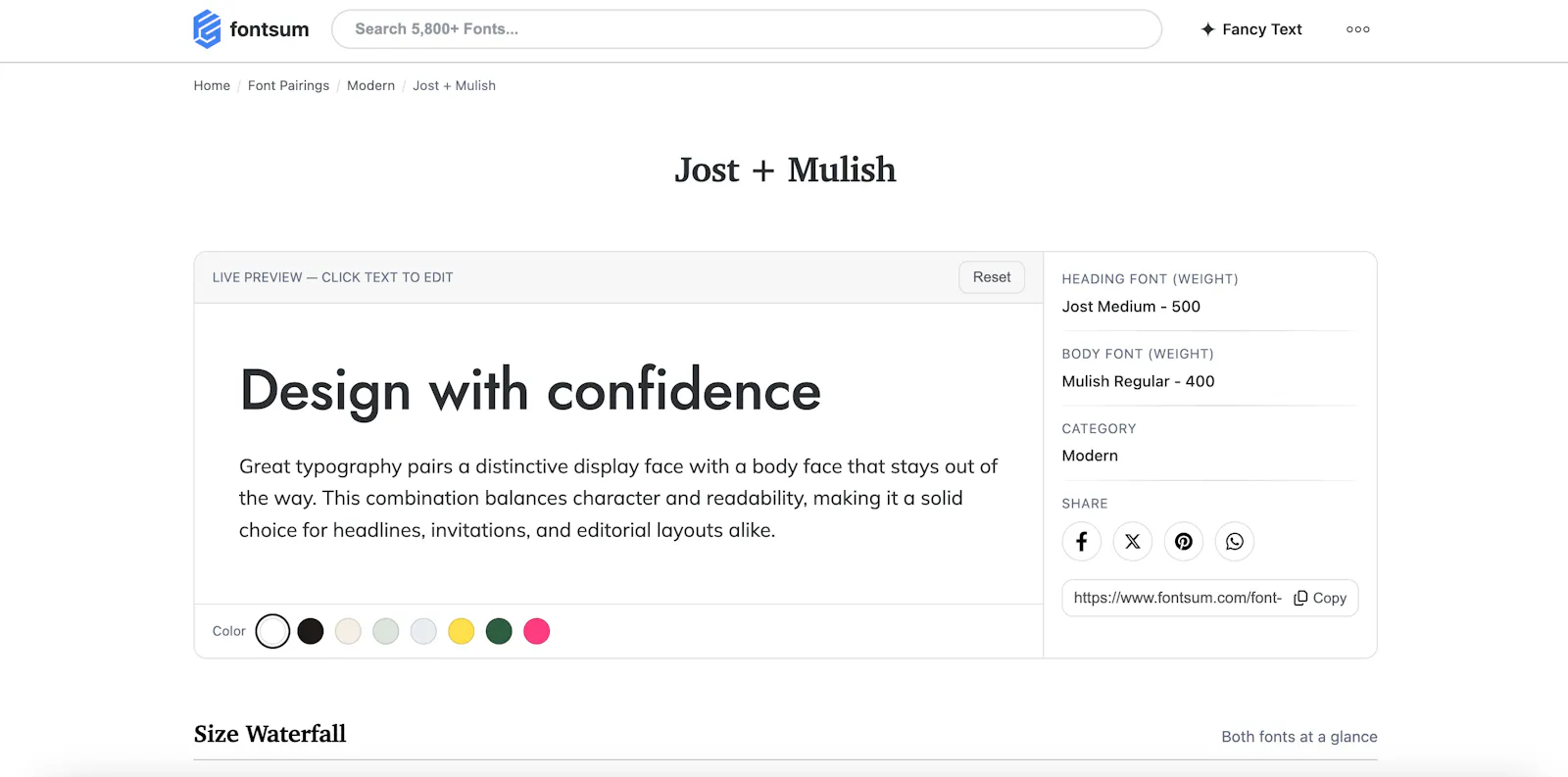 Fontsum screenshot 4