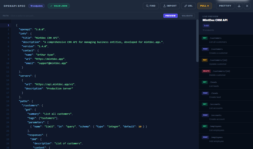 MintDoc gallery image