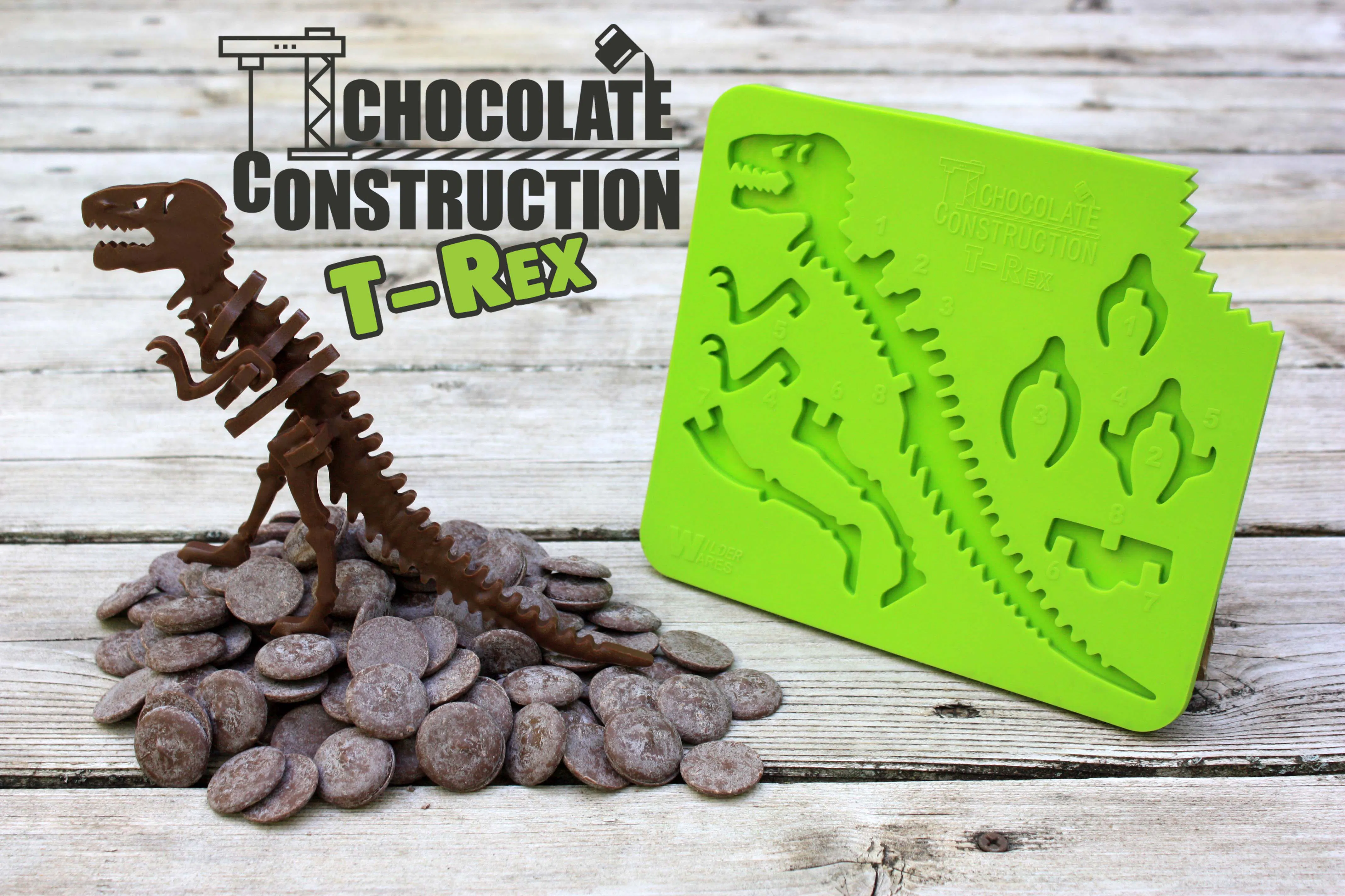 3D Chocolate Dinosaur