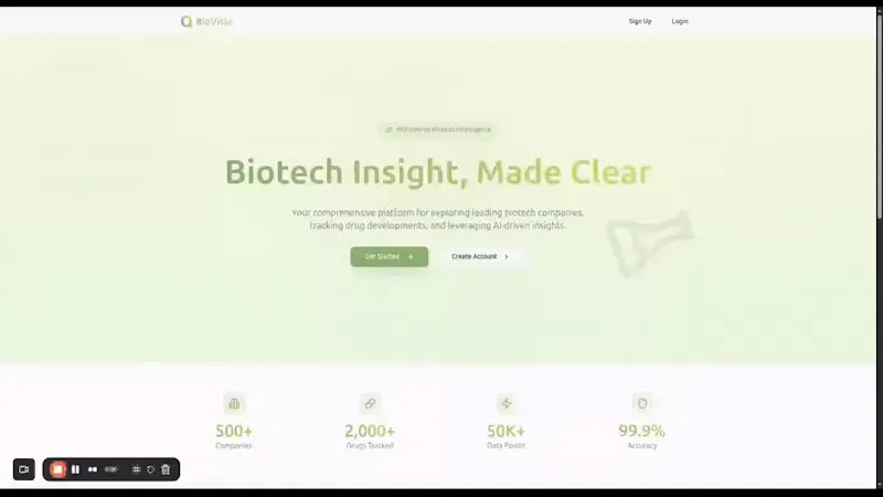 BioVista screenshot 1 (video preview)