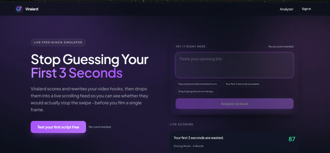 Viralard - Live Feed Hijack gallery image