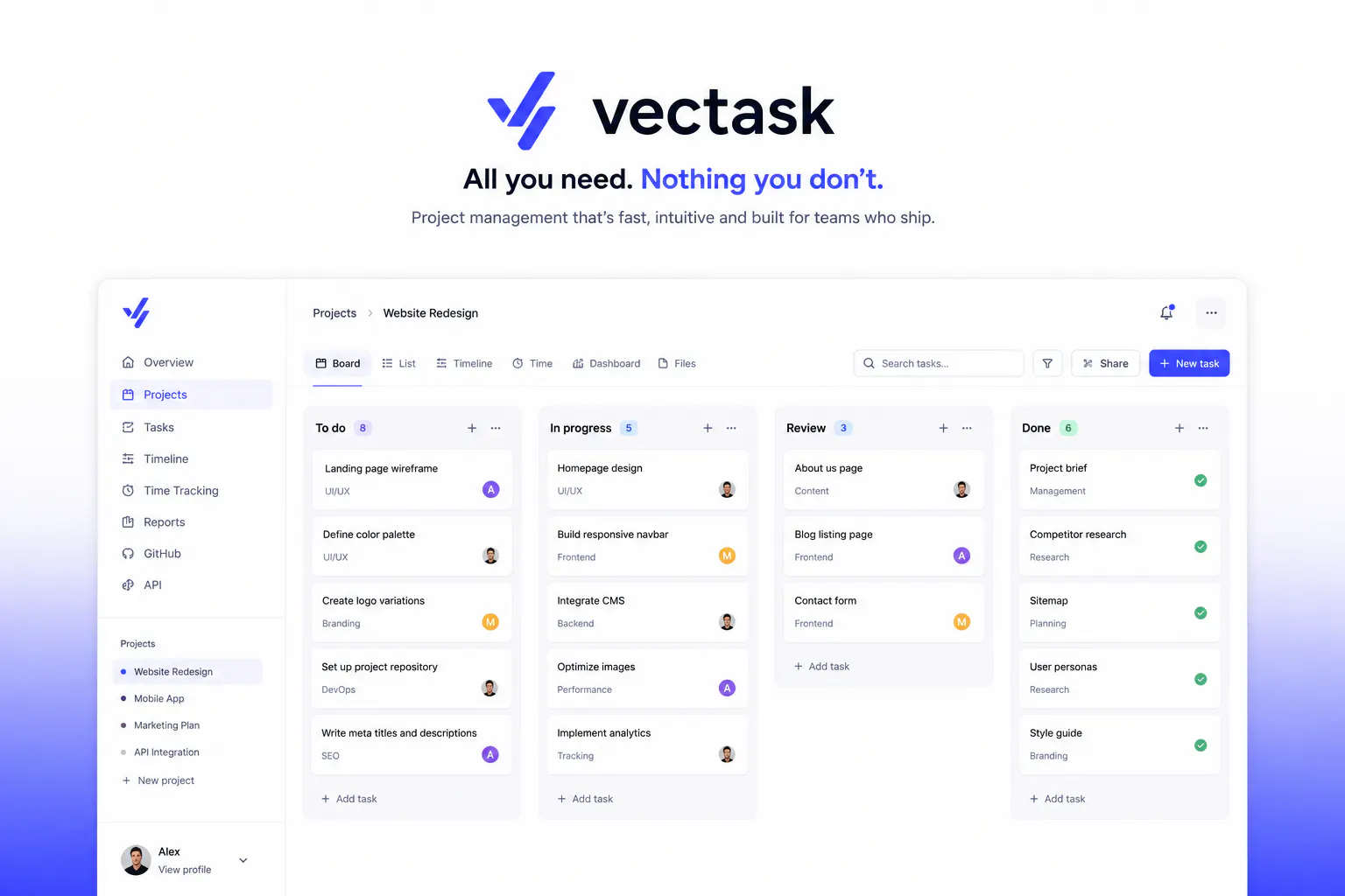 Vectask gallery image