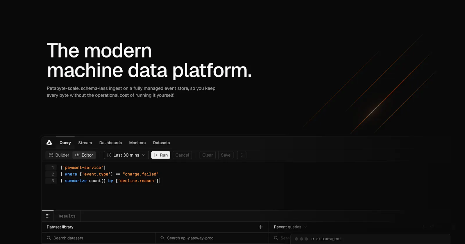 Axiom screenshot 1