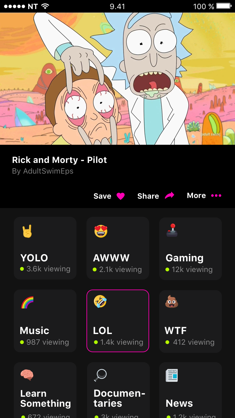 Neverthink for Apple TV, iPhone, iPad & Web. gallery image