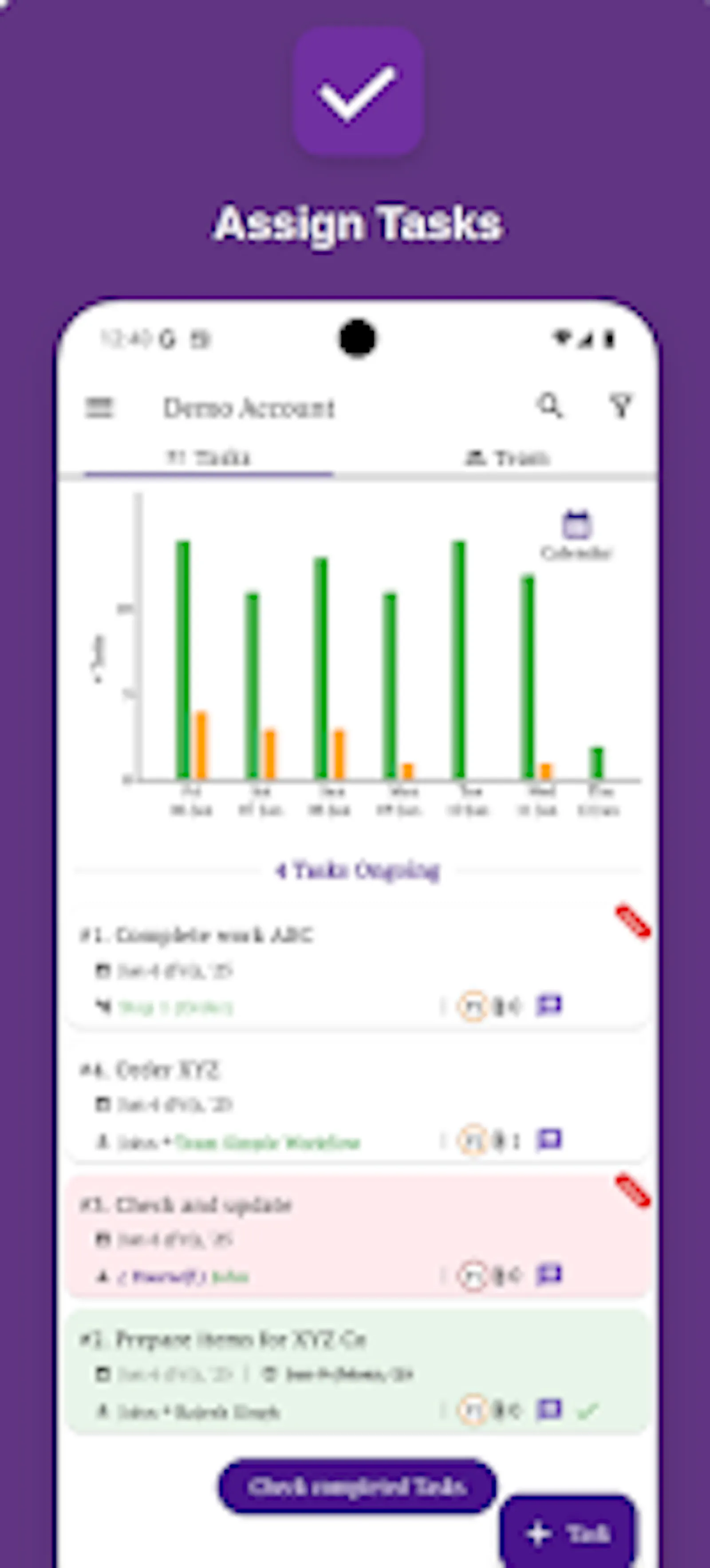 Simple Workflow screenshot 2