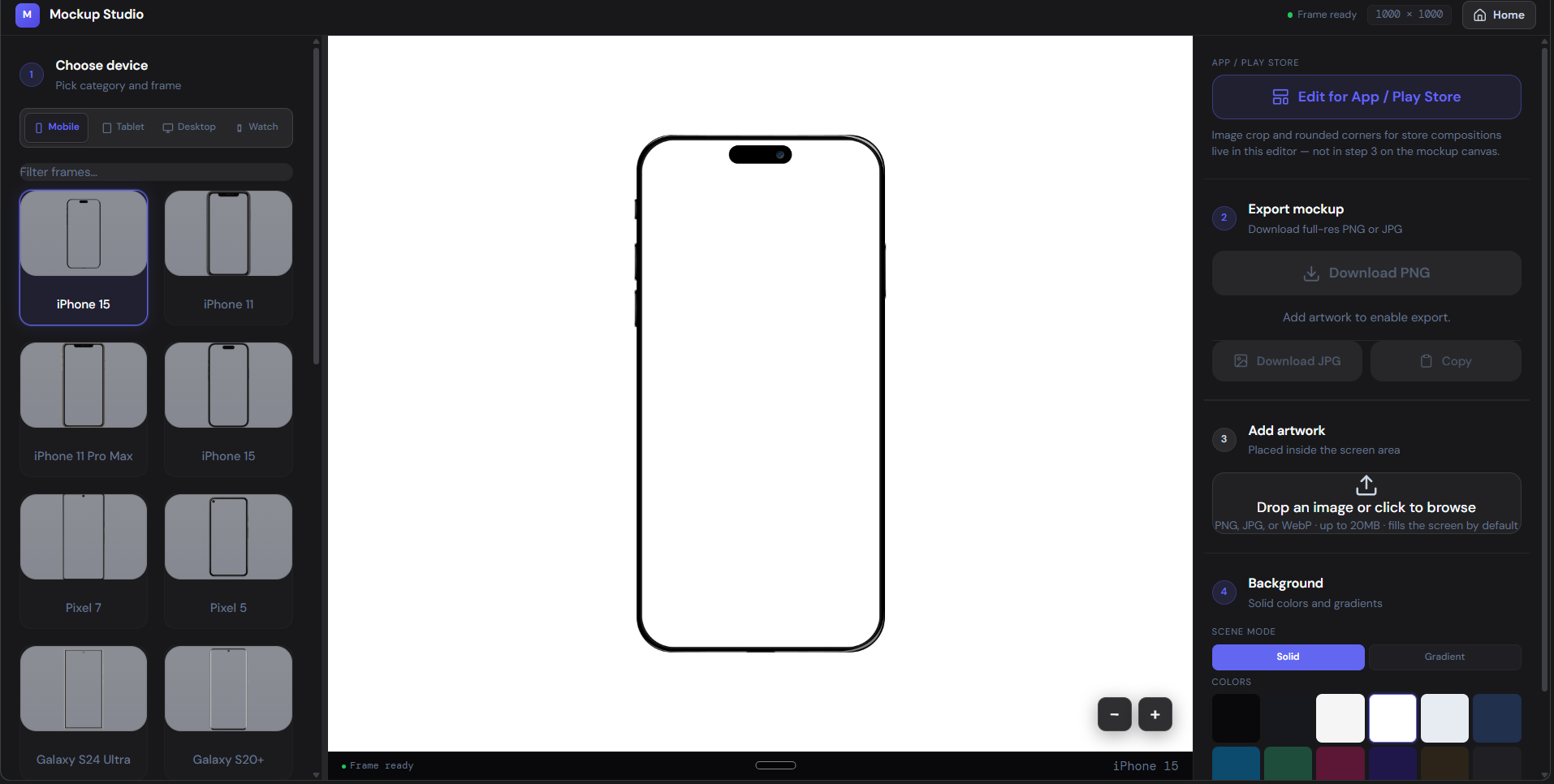 Mockup Editor  gallery image