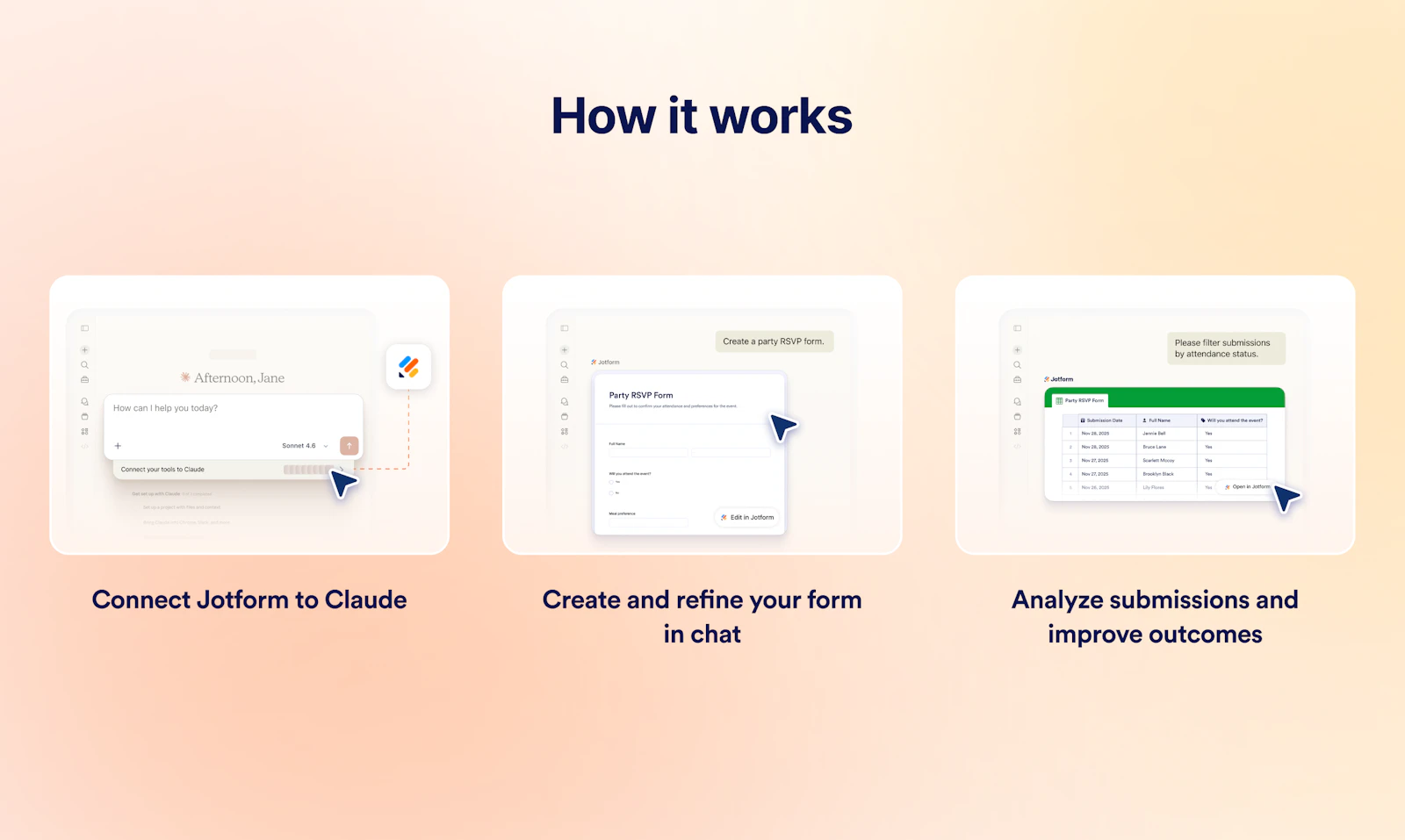 Jotform Claude App screenshot 3