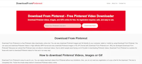 Download From Pinterest gallery image