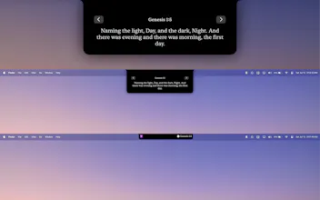 Daily Bible Verse on Notch for Mac gallery image