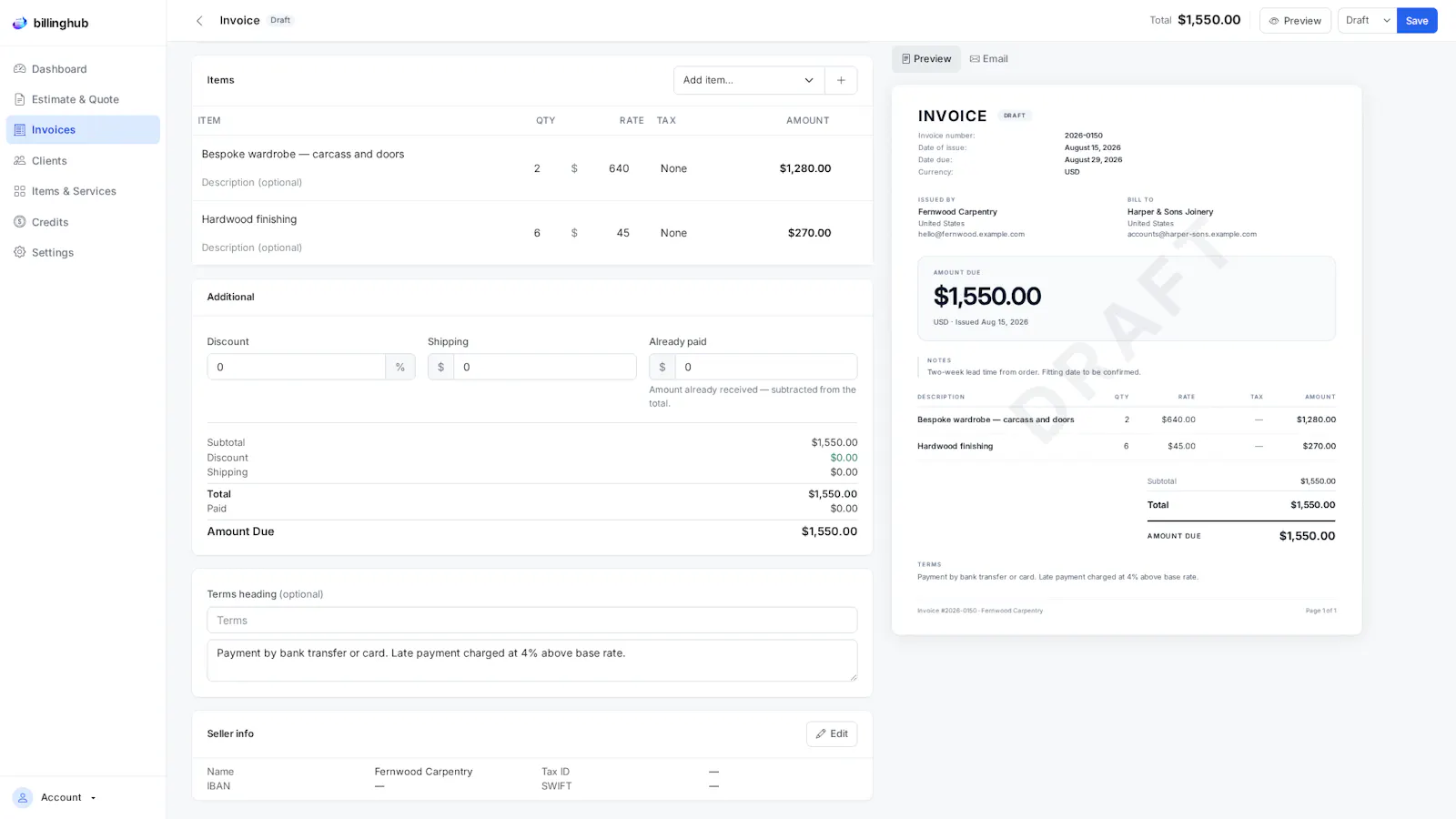 BillingHub screenshot 4
