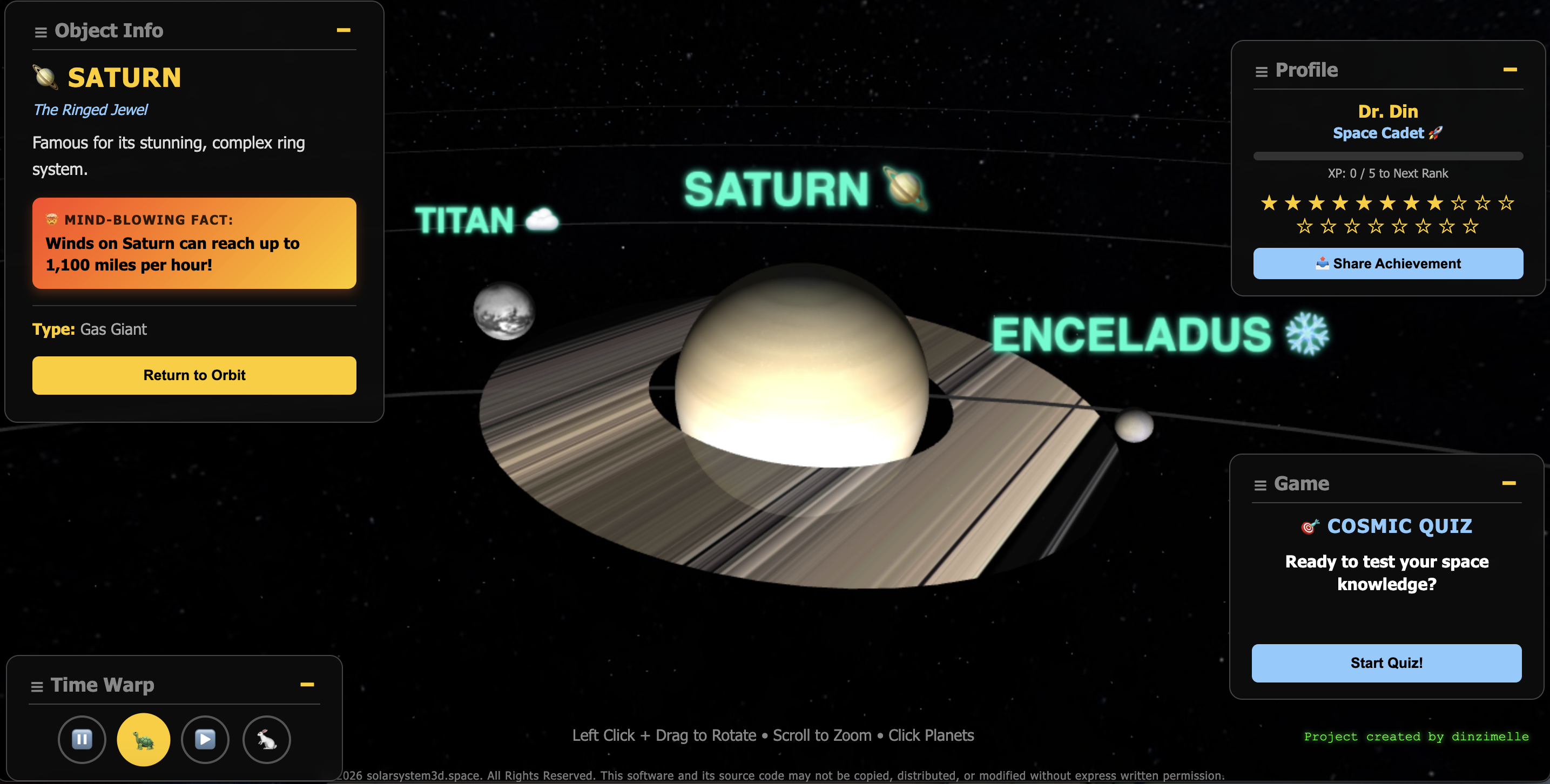 Solar System 3D gallery image