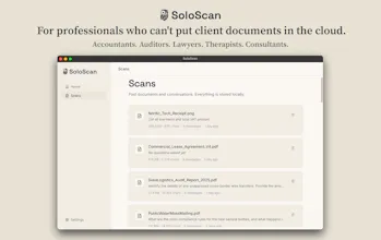 SoloScan gallery image