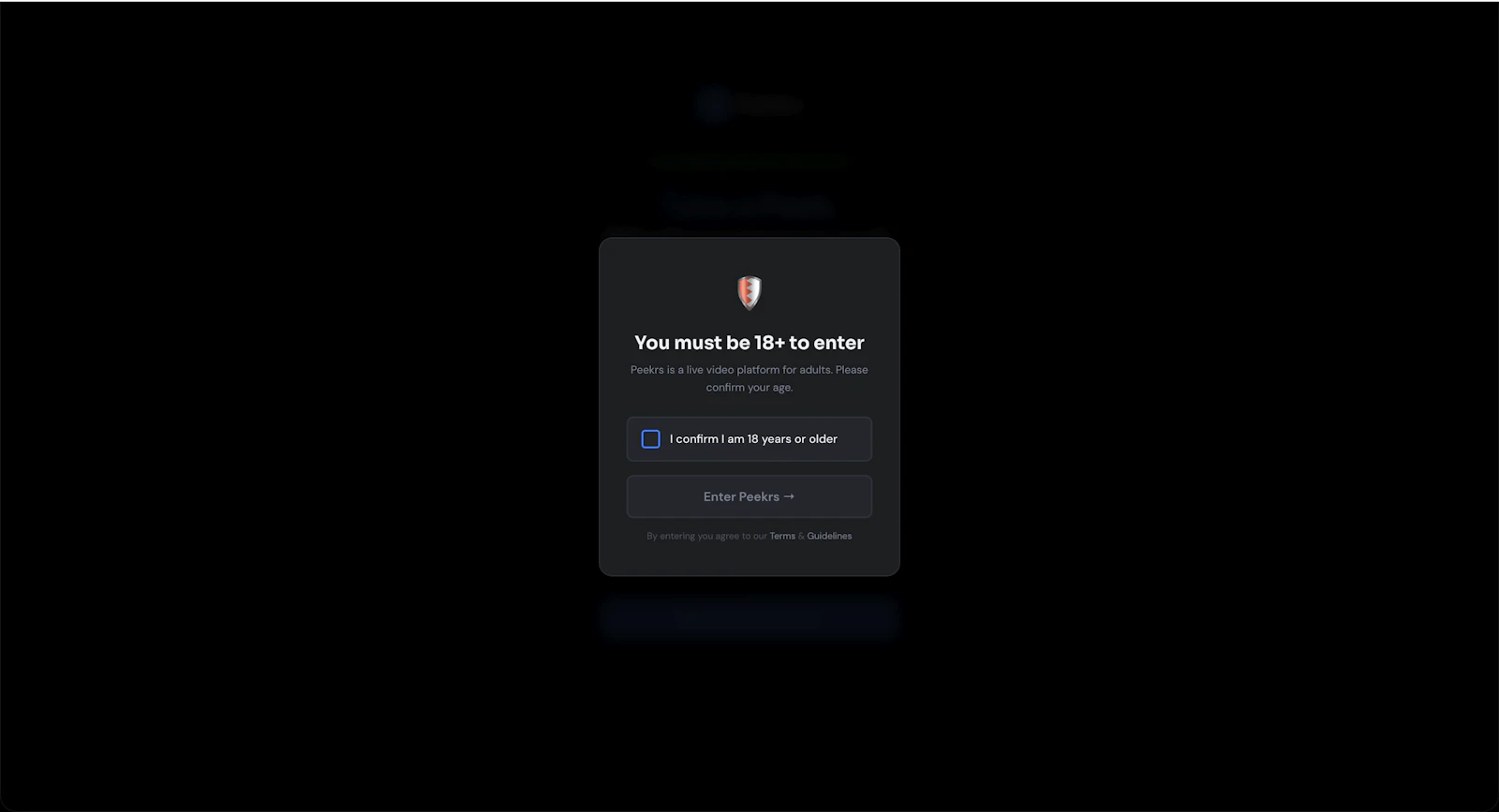 Peekrs screenshot 1