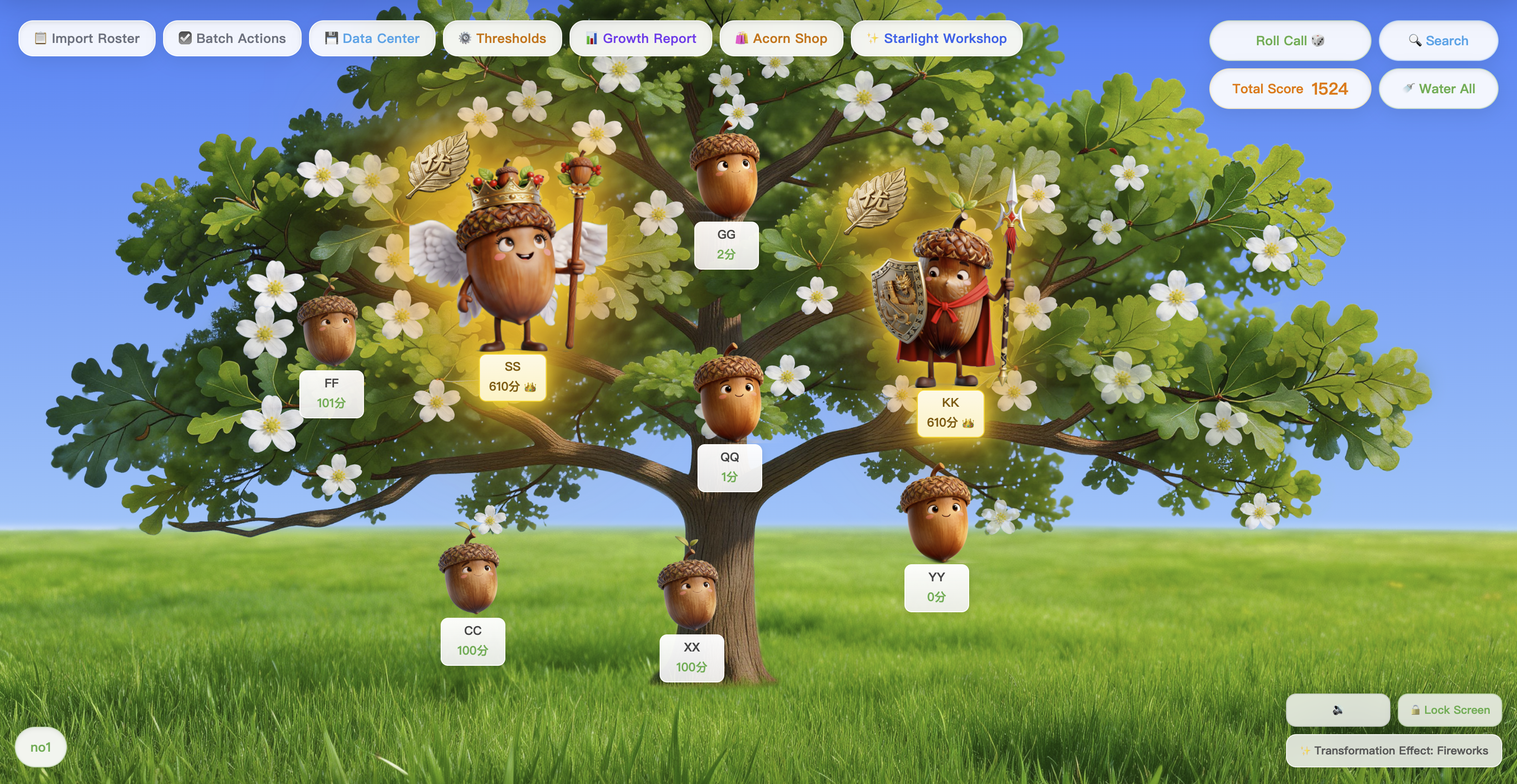 Acorn Garden – Classroom Motivation gallery image
