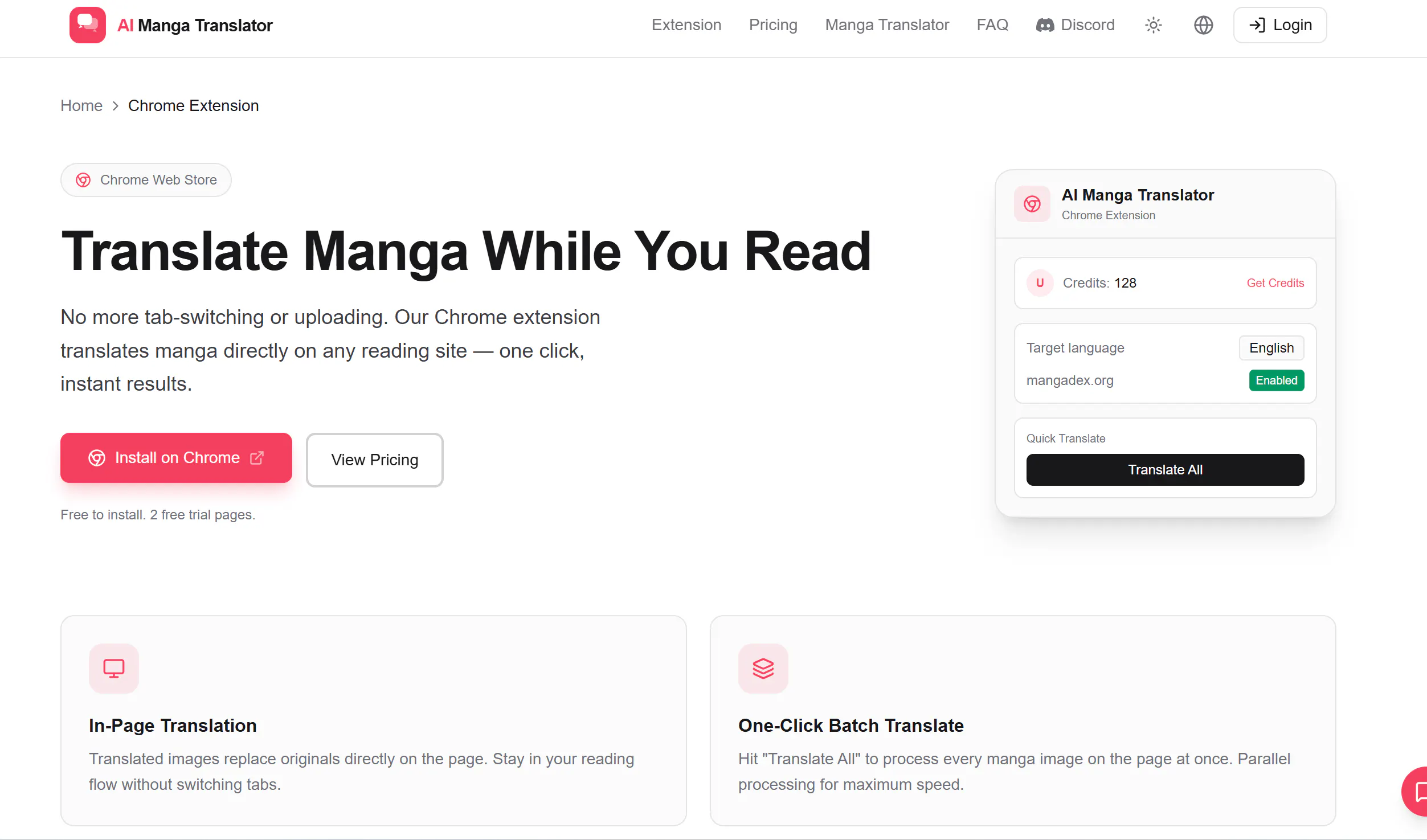 AI Manga Translator gallery image