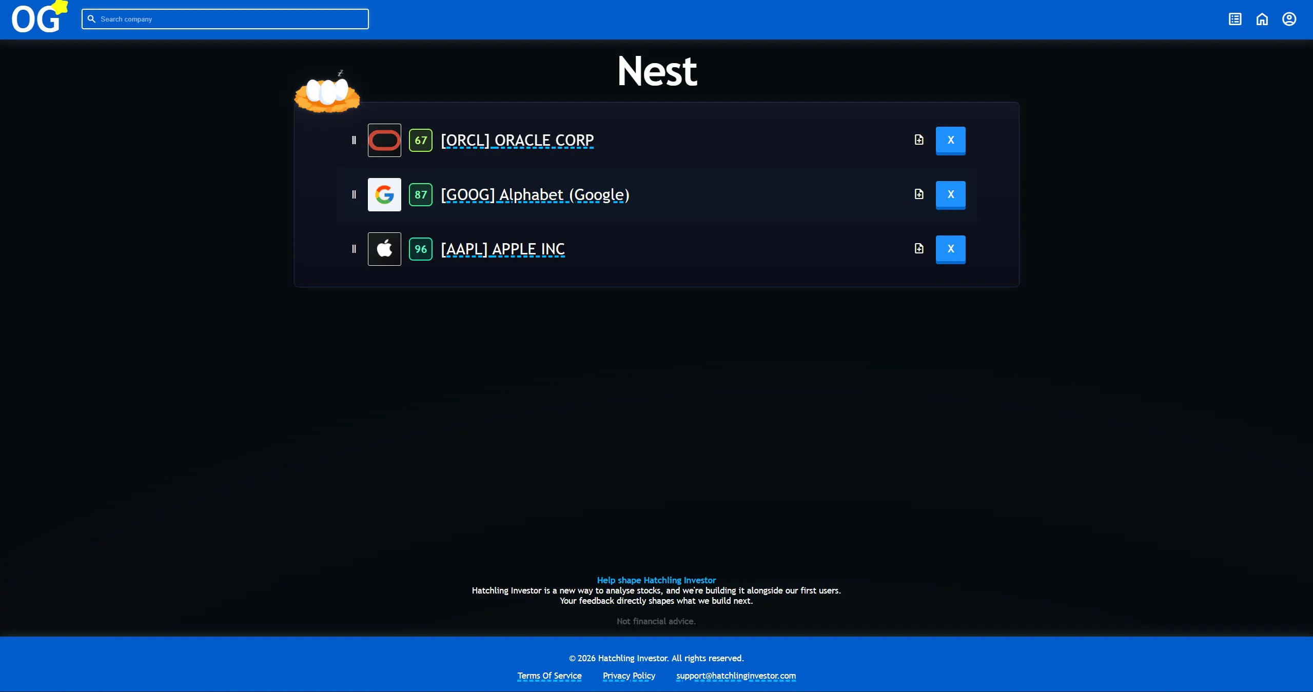 Hatchling Investor gallery image