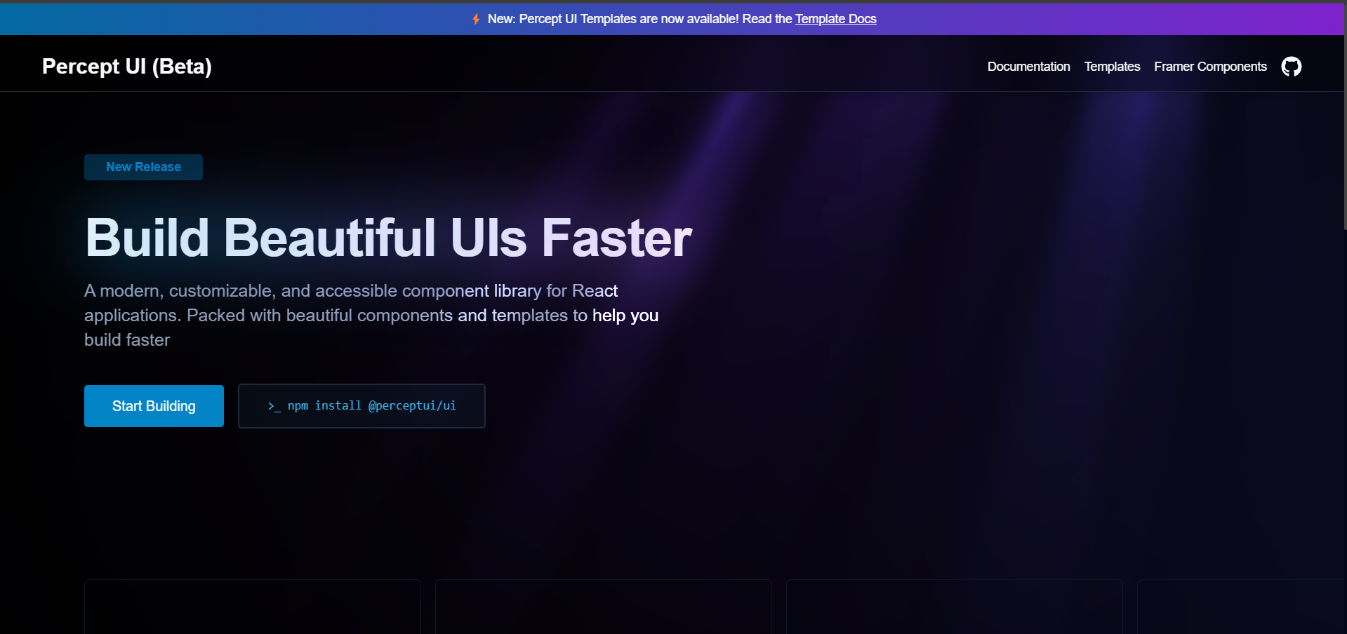 Percept UI gallery image