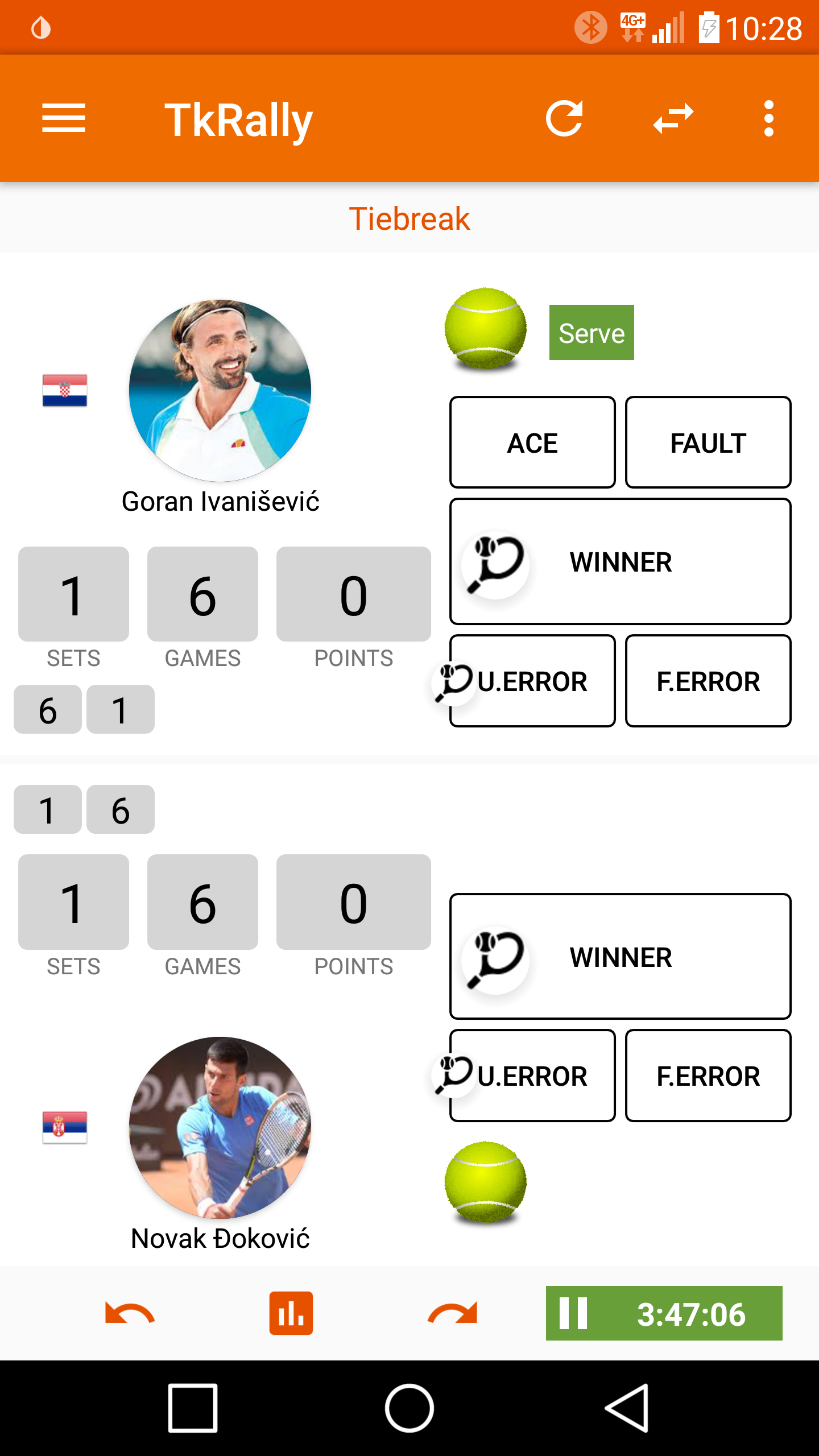 Rally - Tennis Score Keeper app gallery image